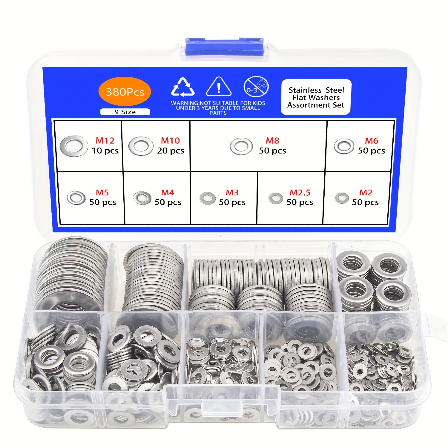 M6 Stainless Flat Washers