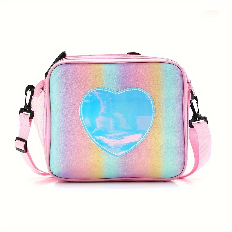 Sequin Unicorn Messenger Bag, Glitter Rainbow Crossbody Bag, Girls Cartoon  Shoulder Bag - Temu United Arab Emirates