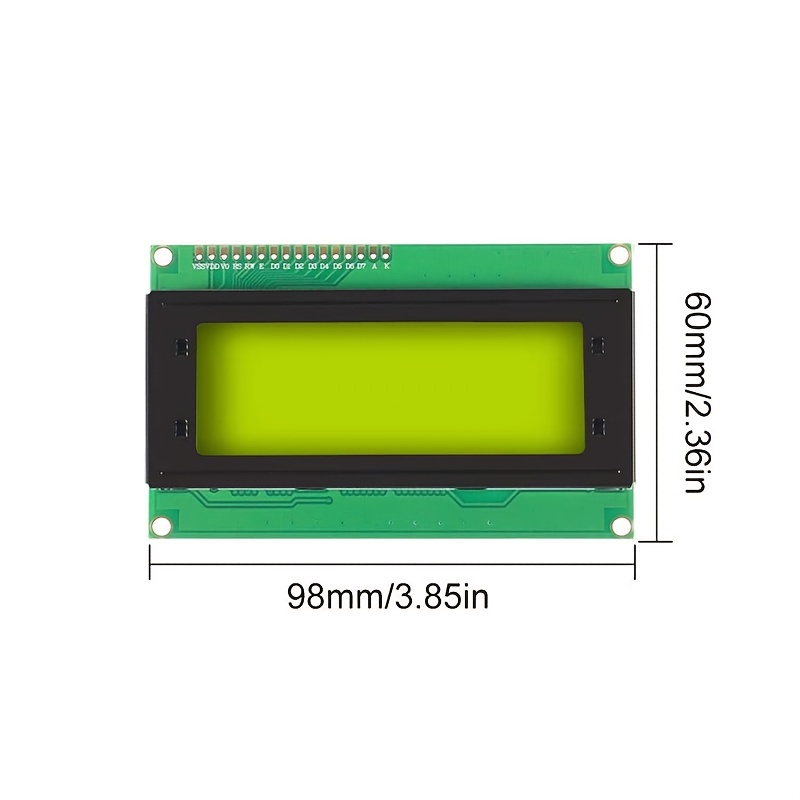 20x4 Character LCD Display, 20x4 LCD Module, LCD Module 20x4