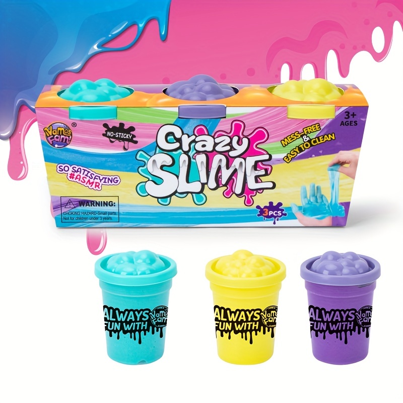 12 Pack Cloud Slime Kit, with 12 Colores Slime Kit and Slime Fun  Accessories, Soft and Non-Sticky, DIY Educational Stress Relief Toys for  Girl and