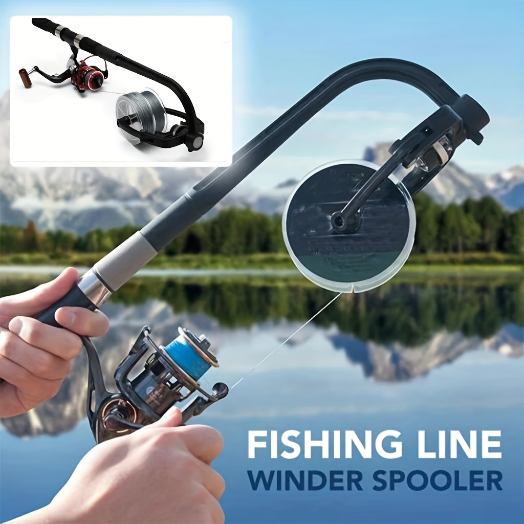 Fishing Line Winder Portable Reel Line Spooler Machine - Temu