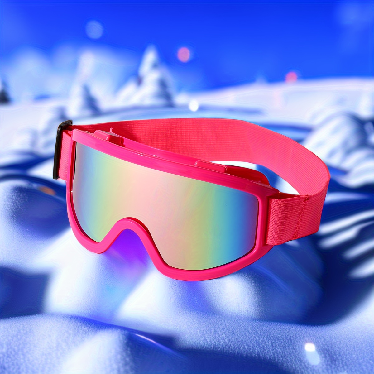 Gafas/lentes Esquí Ajustables Prueba Viento Polvo Protección - Temu
