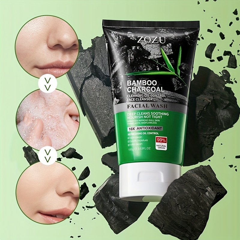 100g Limpiador Facial Barro Volcánico Hombres Aceite - Temu Chile