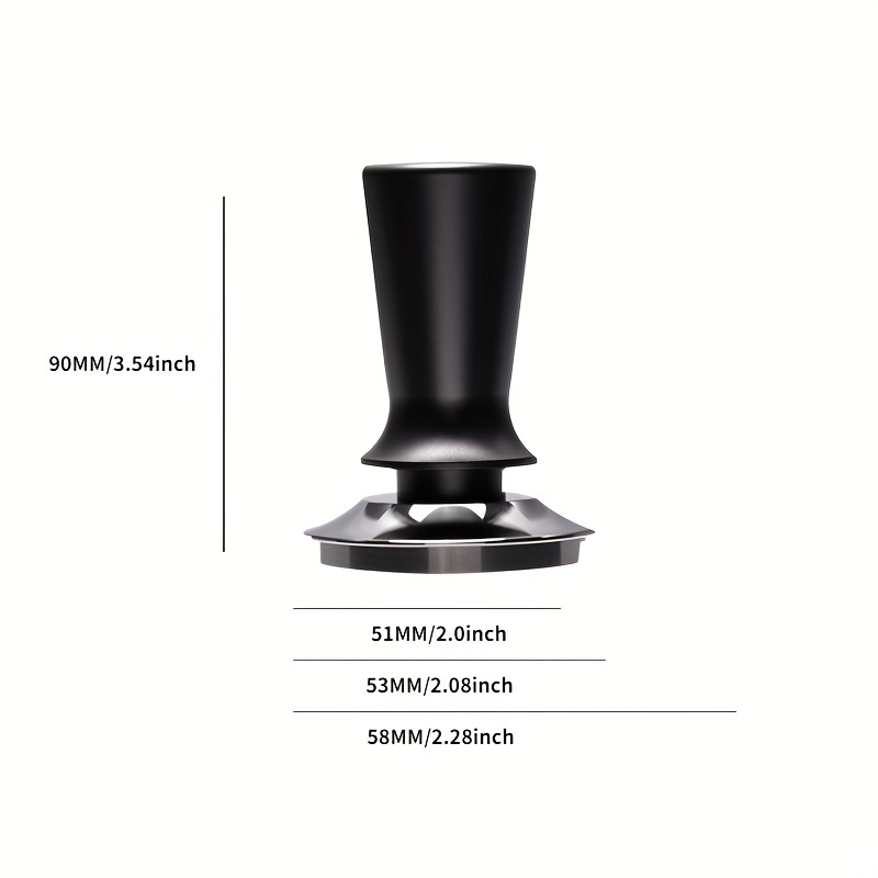 Adjustable Depth Coffee Tamper Calibrated Steady Pressure Espresso