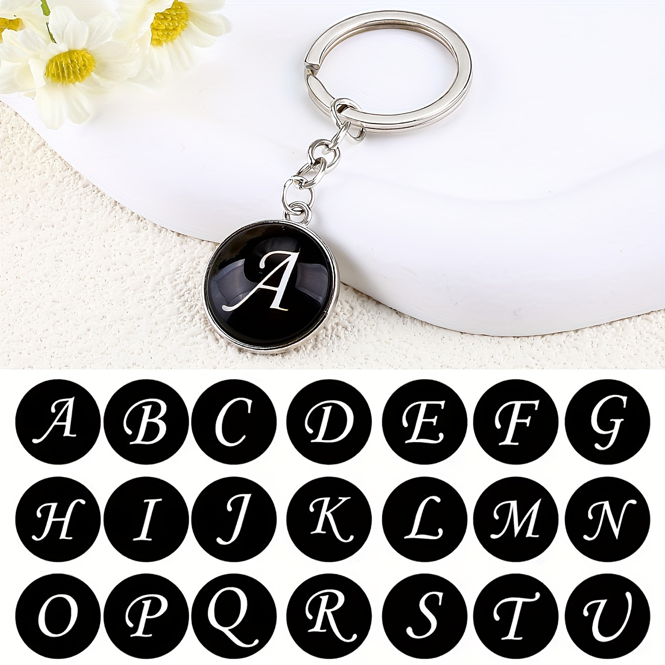 Letter Charm Accessories for Stanley Cup Name ID Initial Letter Charm for  Stanley Tumbler Identification Heart Shape Charms - AliExpress