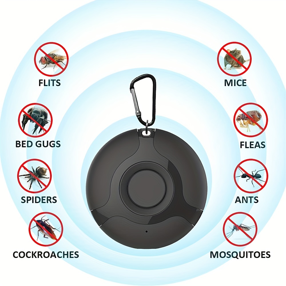 Elektronischer Ultraschall-Mückenschutz, Insektenschutz, Zecken-, Floh-,  Haustier-, Hunde-, Katzen- Und Milbenvernichter - Temu Austria
