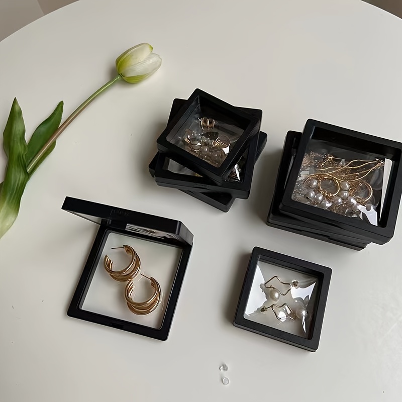 Set of 5pcs Jewelry Boxes for Portable Storage