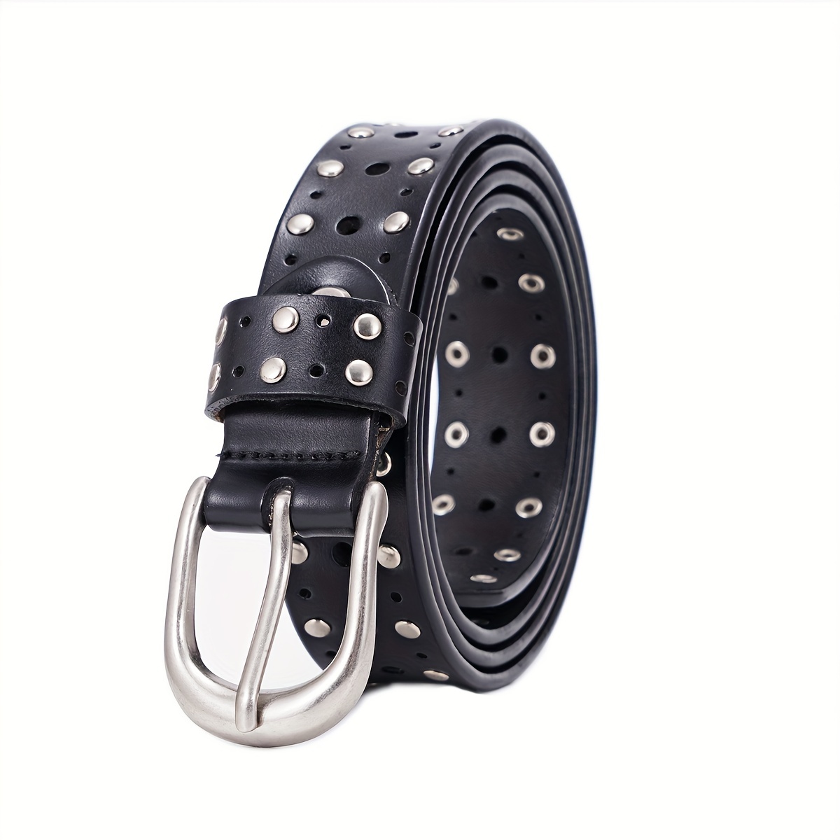 Classic Belt - Black Distressed