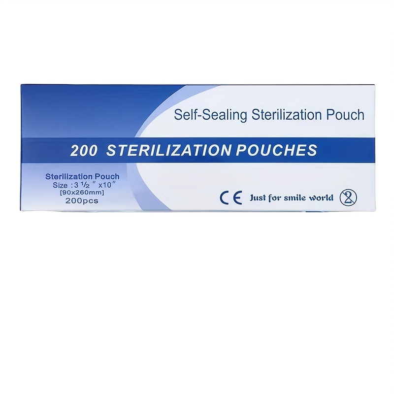 200 Pièces Sac De Stérilisation Jetable Outil D'art Des - Temu Canada
