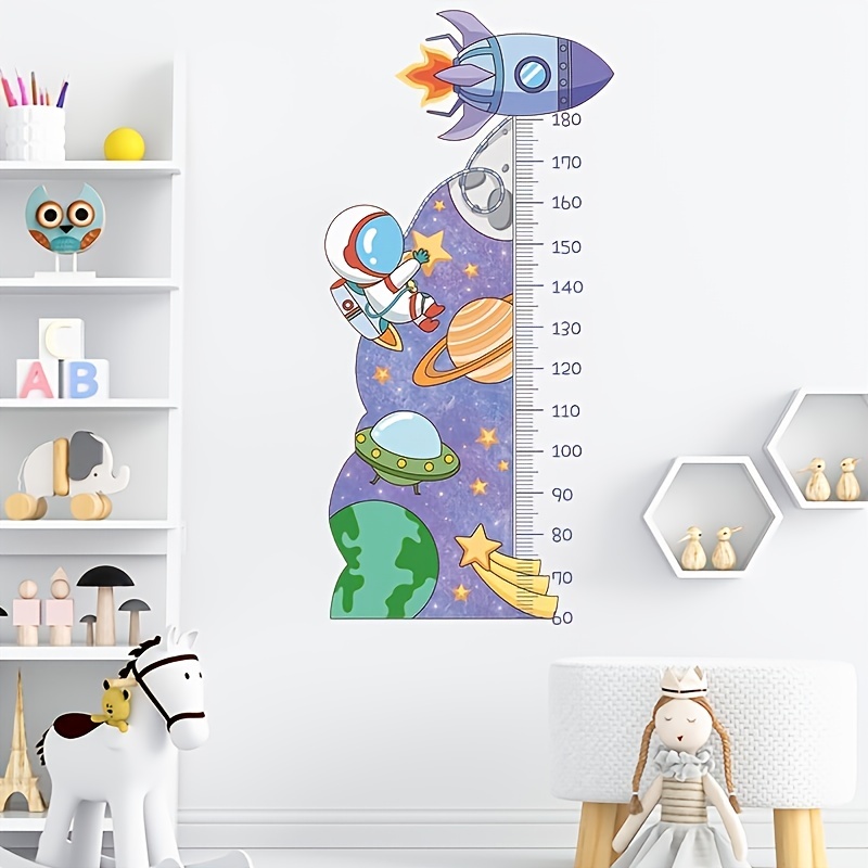 1Pc Universe Height Ruler Wall Sticker for Home Decor