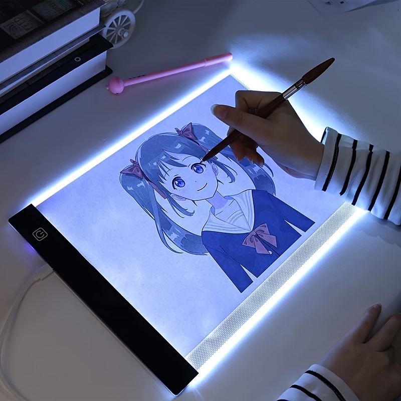A5 LED Light Table: Brightness Adjustable, USB Chargeable, Perfect For  Artists, Drawing, Weeding Vinyl & Diamond Painting