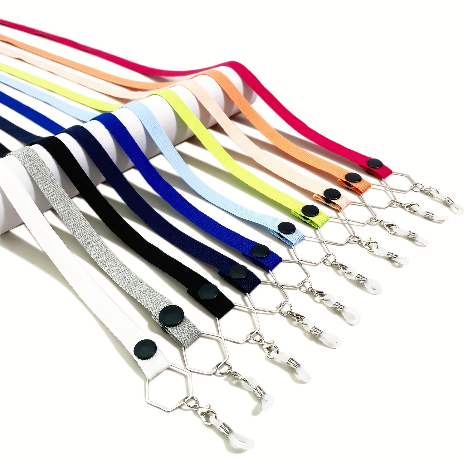 Solid Eyeglasses Strap Holder Anti Slip Glasses Cord Rope Retainer
