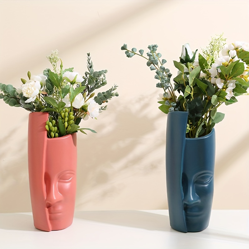 1pc Vaso Decorativo Interno, Recipiente de Flores Secas, Ornamento Criativo  de Inserção de Flores, Decoração de Casa - Temu Portugal