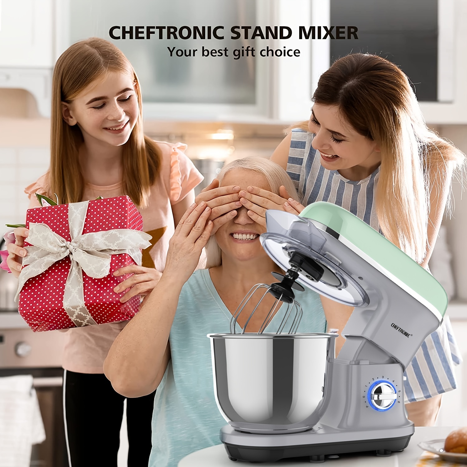 Electric Kitchen Stand Mixer Blender – Parmedu