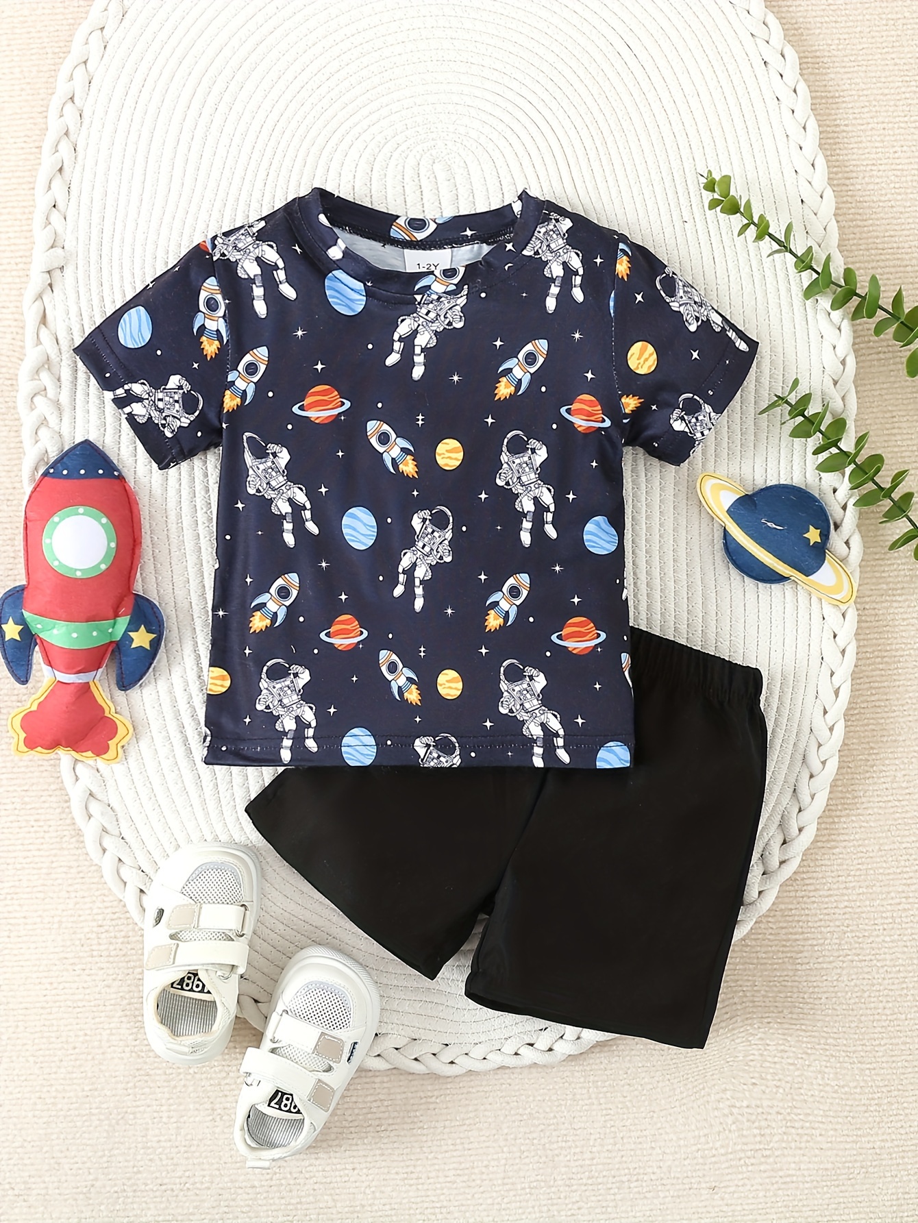 Space themed store baby boy clothes