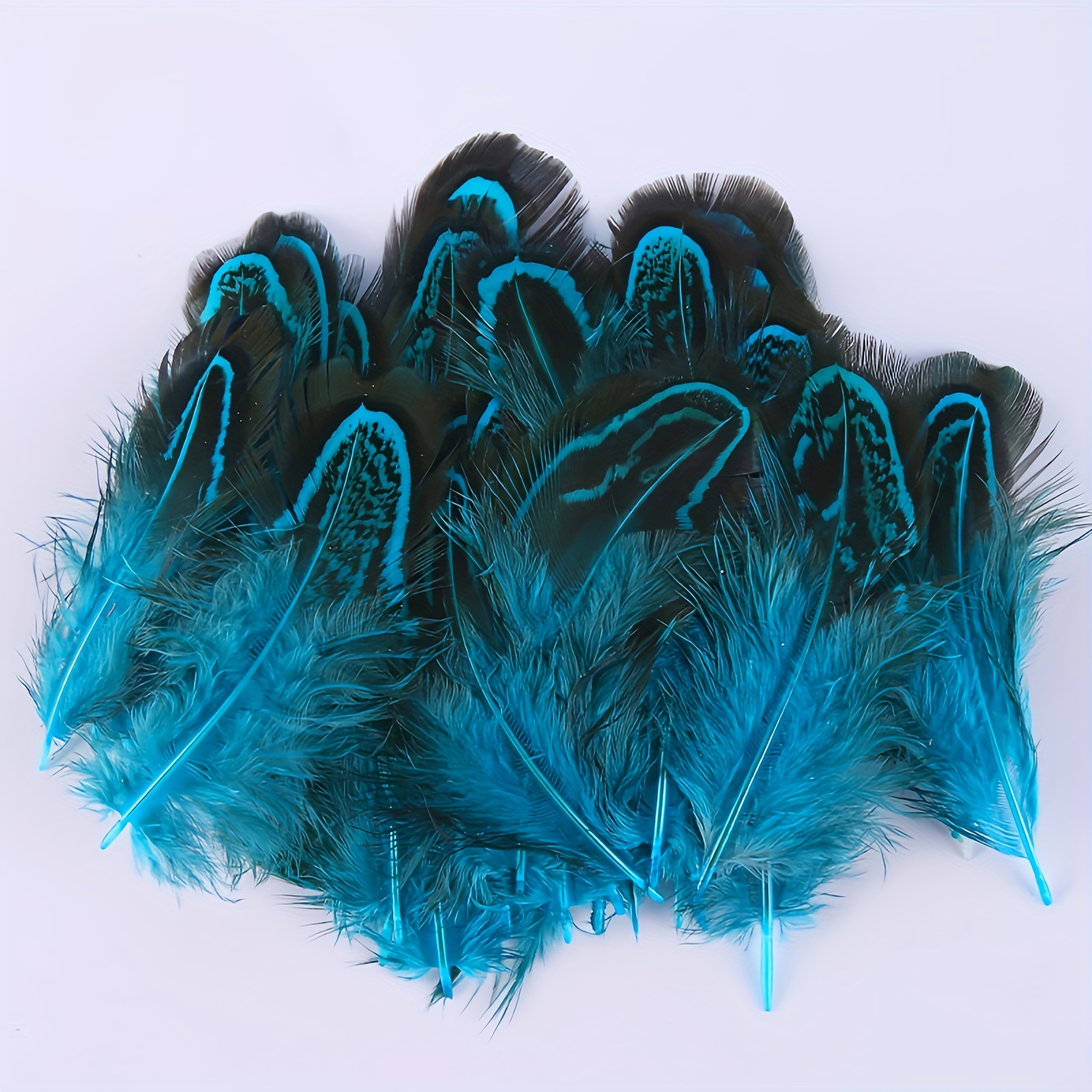 

50pcs Faux Feather With Various Colors Available For Gift Box Clothing Stage Wedding Party Decorative Accessories