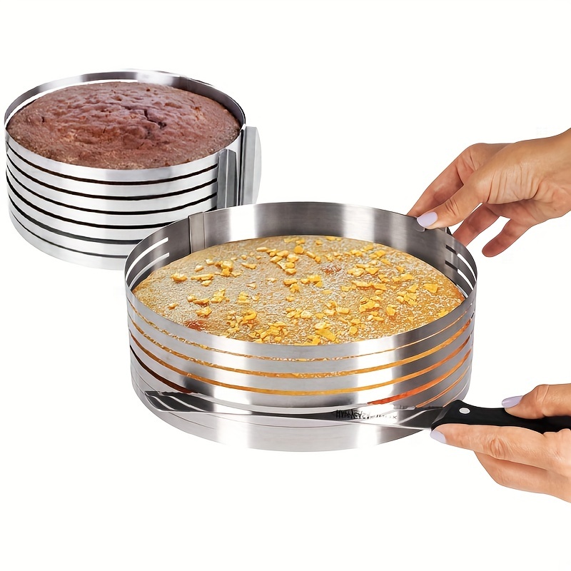 Generic Cake Slicer Stainless Steel Adjustable Circular Layered Baking Tool  Kit @ Best Price Online | Jumia Egypt