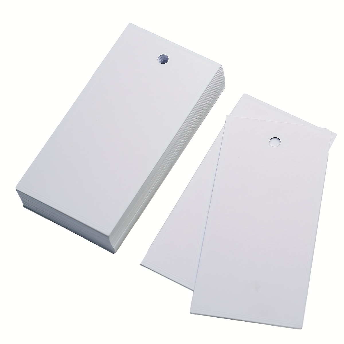 White Tags Writable Blank Shipping Tag Blank Luggage - Temu