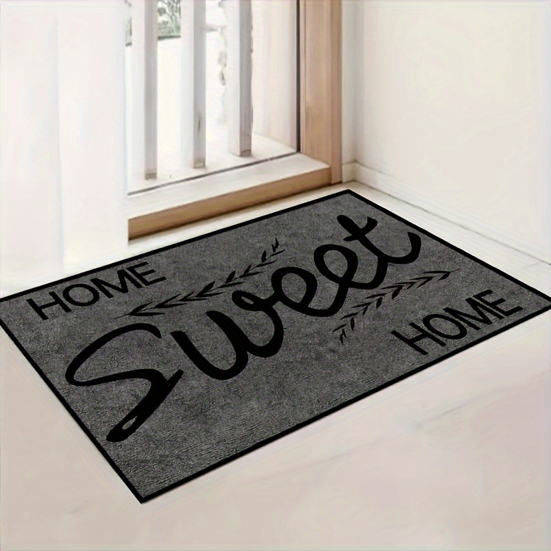 Dirt Resistant Welcome Doormat Low Pile Indoor Outdoor - Temu