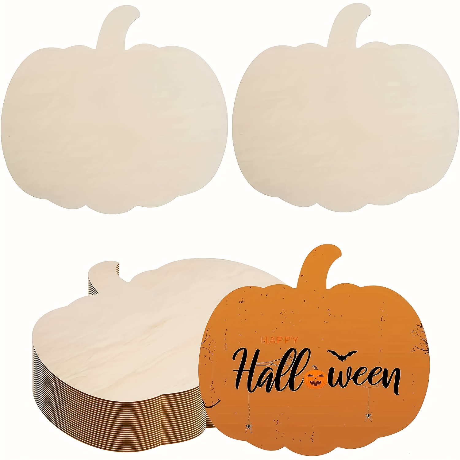 Diy Hollow Cutting Dies Halloween Pumpkin Lantern Shaped Scrapbook Stencils  For Festival