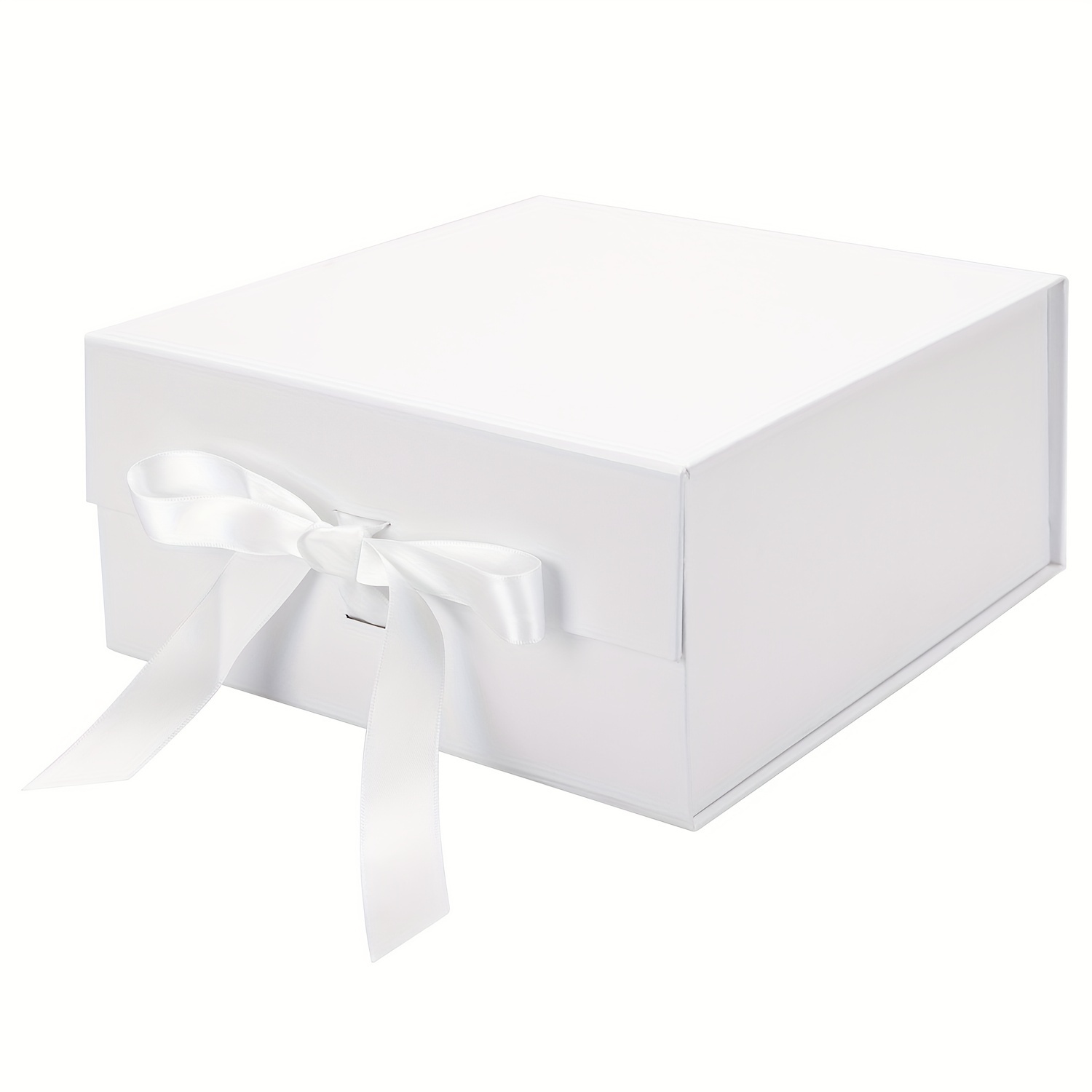 Caja de regalo grande de 10.5 pulgadas con tapa magnética y cinta para el  día de la madre, día de San Valentín, cumpleaños, regalos de novia, bodas