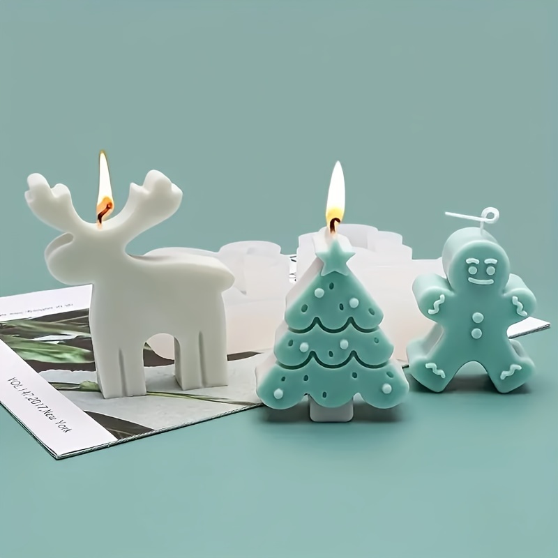 CHRISTMAS CANDLE MOLDS