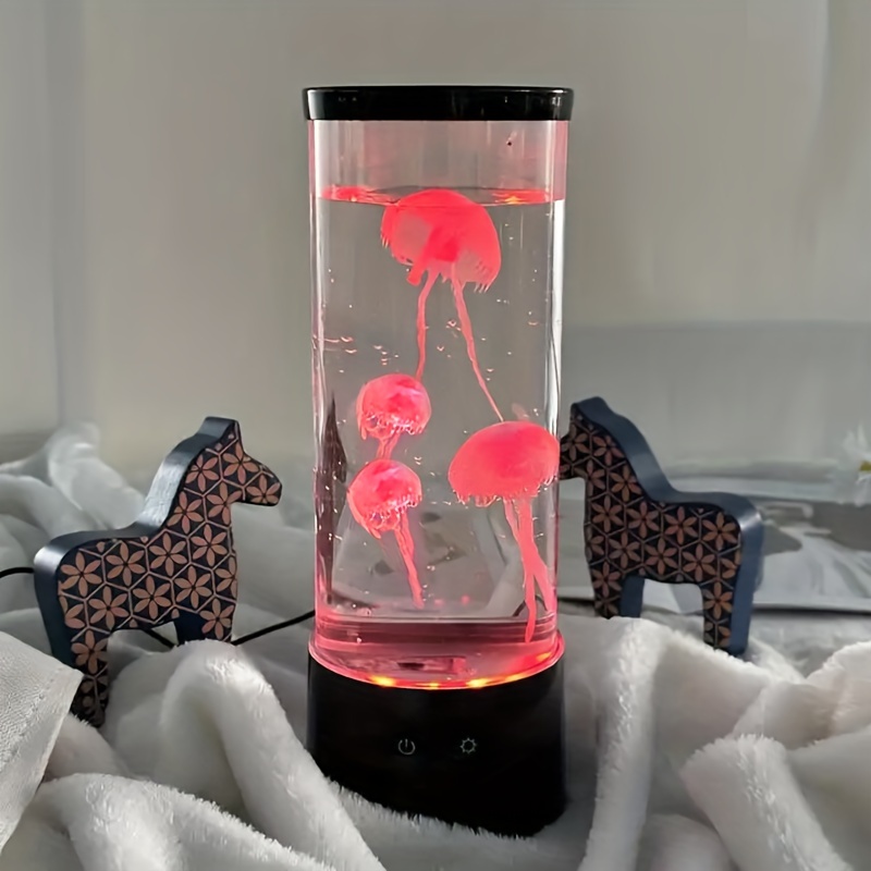 1pc Jellyfish Light Color Changing Mood Light Perfect Gift For Ultimate Sensory Synthesis Jellyfish Aquarium Mood Light Art And Decoration Night Light Aquarium Adult Night Light Simulated