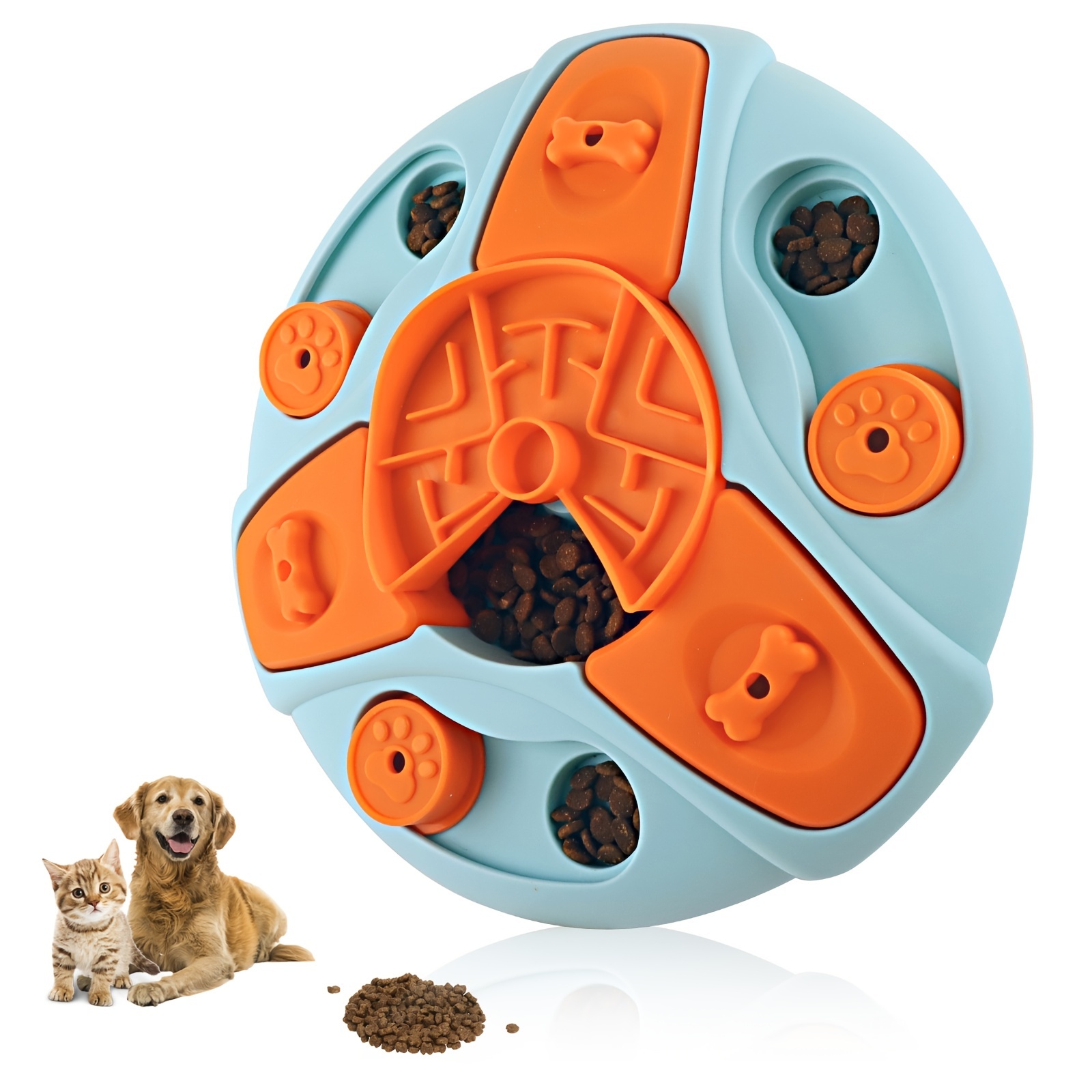 Pet Puzzle Toys Cat Puzzle Toys Puzzle Feeding Toys For Pet Interactive Iq  Intelligence Training, Non-slip, Dog Treats Puzzle Toys, Dog Slow Feeder -  Temu