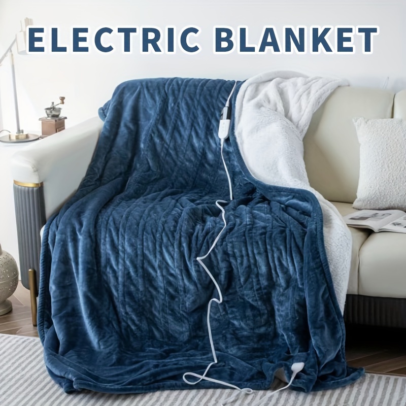 Home Electric Blanket Heated Blanket Throw Blanket Fast - Temu