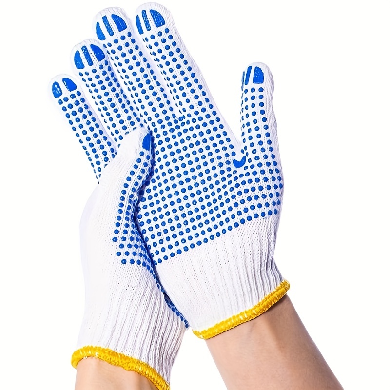 KOBALT Gants de travail en polyester pour homme Industrium, taille G,  blancs, résistants à l'abrasion, 12 par paquet XM150921015