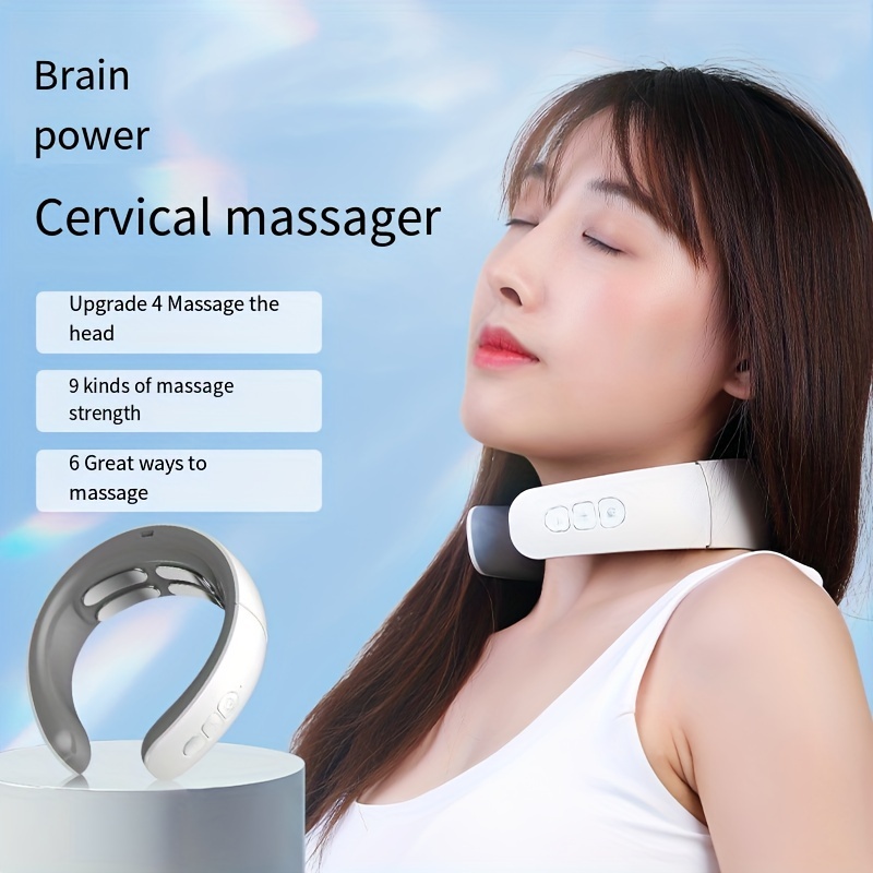 Four Cervical Massage Instruments Hot Compress Neck - Temu