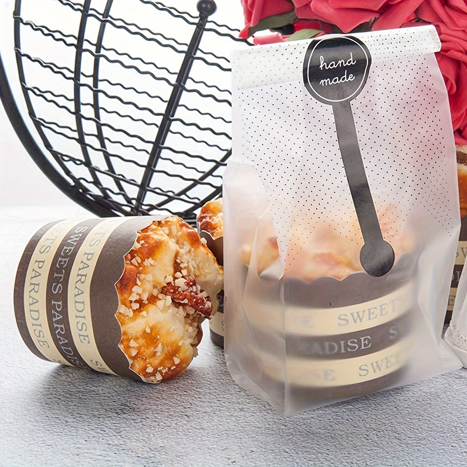 Bolsas de plástico para panadería y pastelería