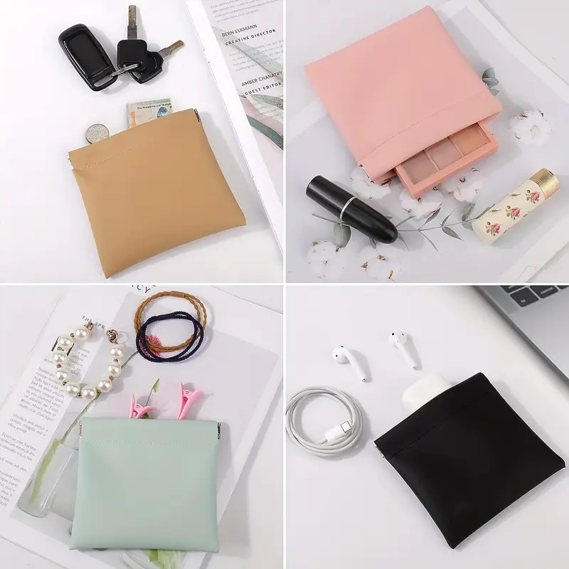 Small Makeup Bag For Purse Mini Portable Cosmetic Bags For - Temu