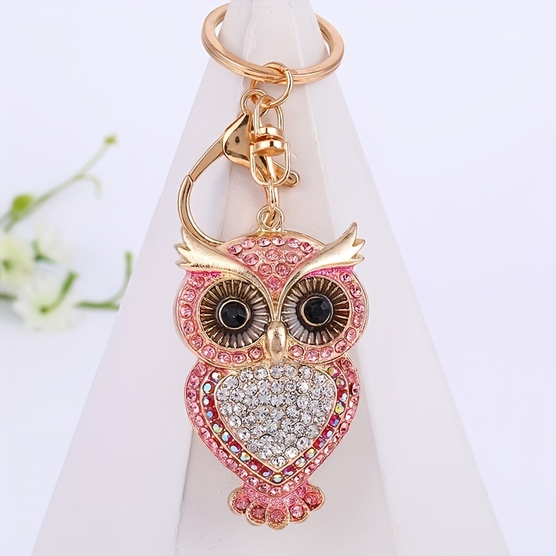 Cute Cartoon Owl Coin Purse Keyring - Perfect Gift For Men & Women - With  Lobster Clasp - Temu