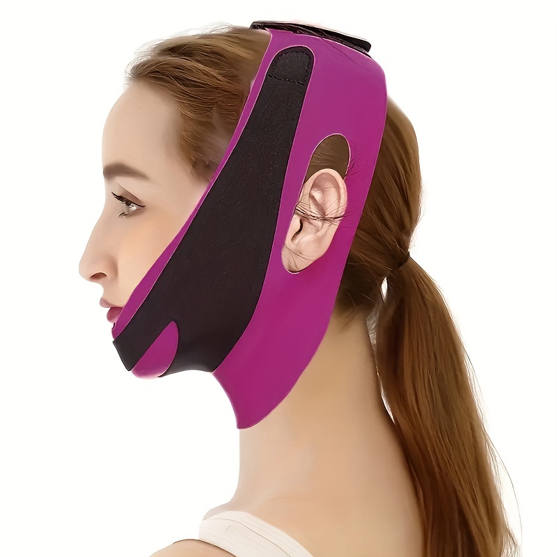 Facial Lifting Firming Strap Adjustable V Line Face Mask - Temu Canada