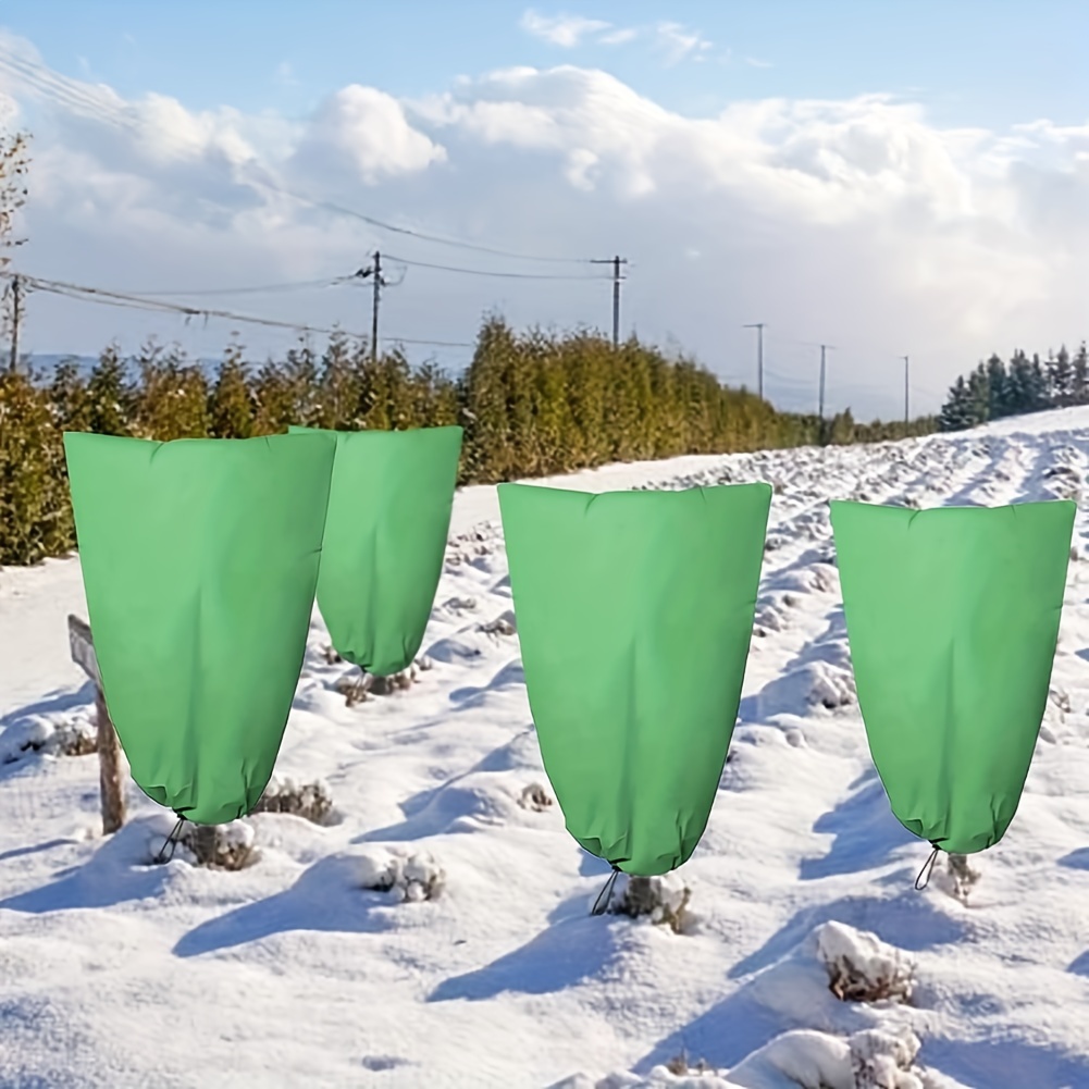 Plant Cover Breathable Tree Winter Shrub Plant Protecting Bag Anti
