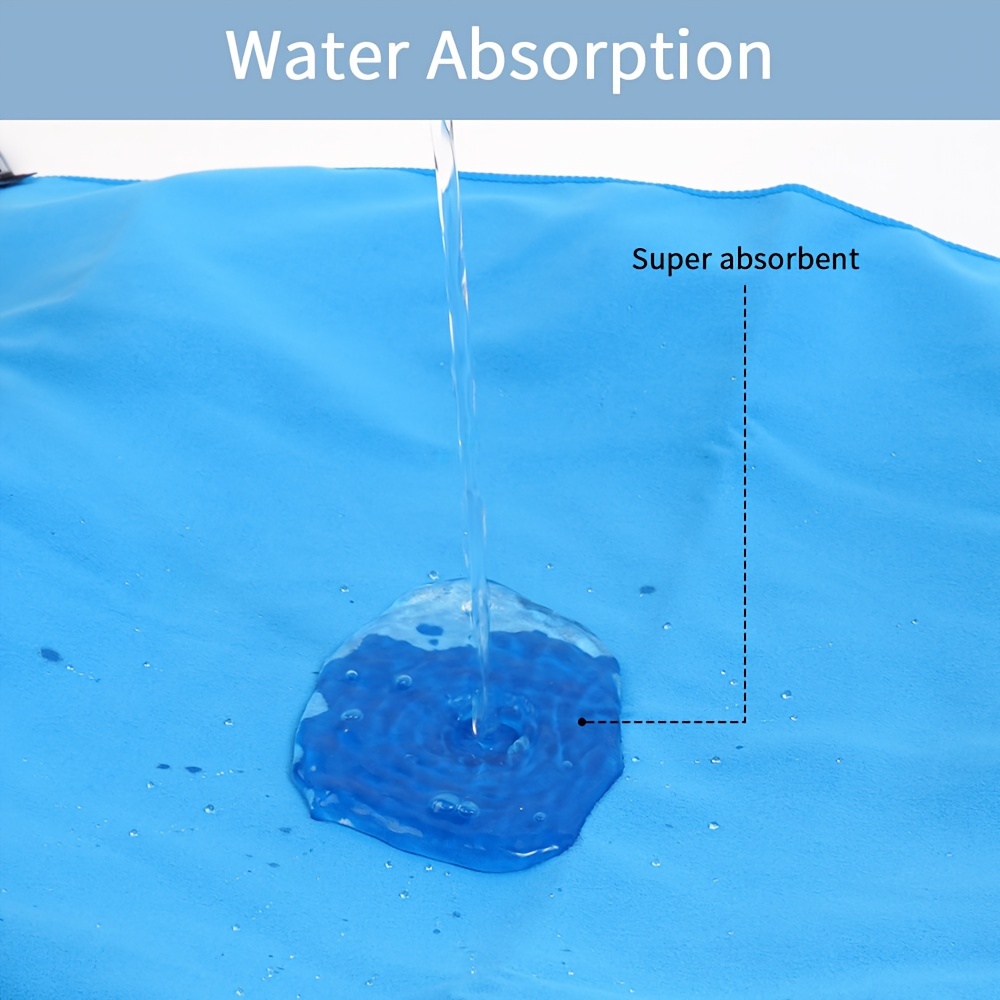 Toalla Viaje Microfibra Secado Rápido Acampar, Playa, Mochilero, Senderismo  Deportes - Ligera Absorbente, Compra En Temu Empieza Ahorrar