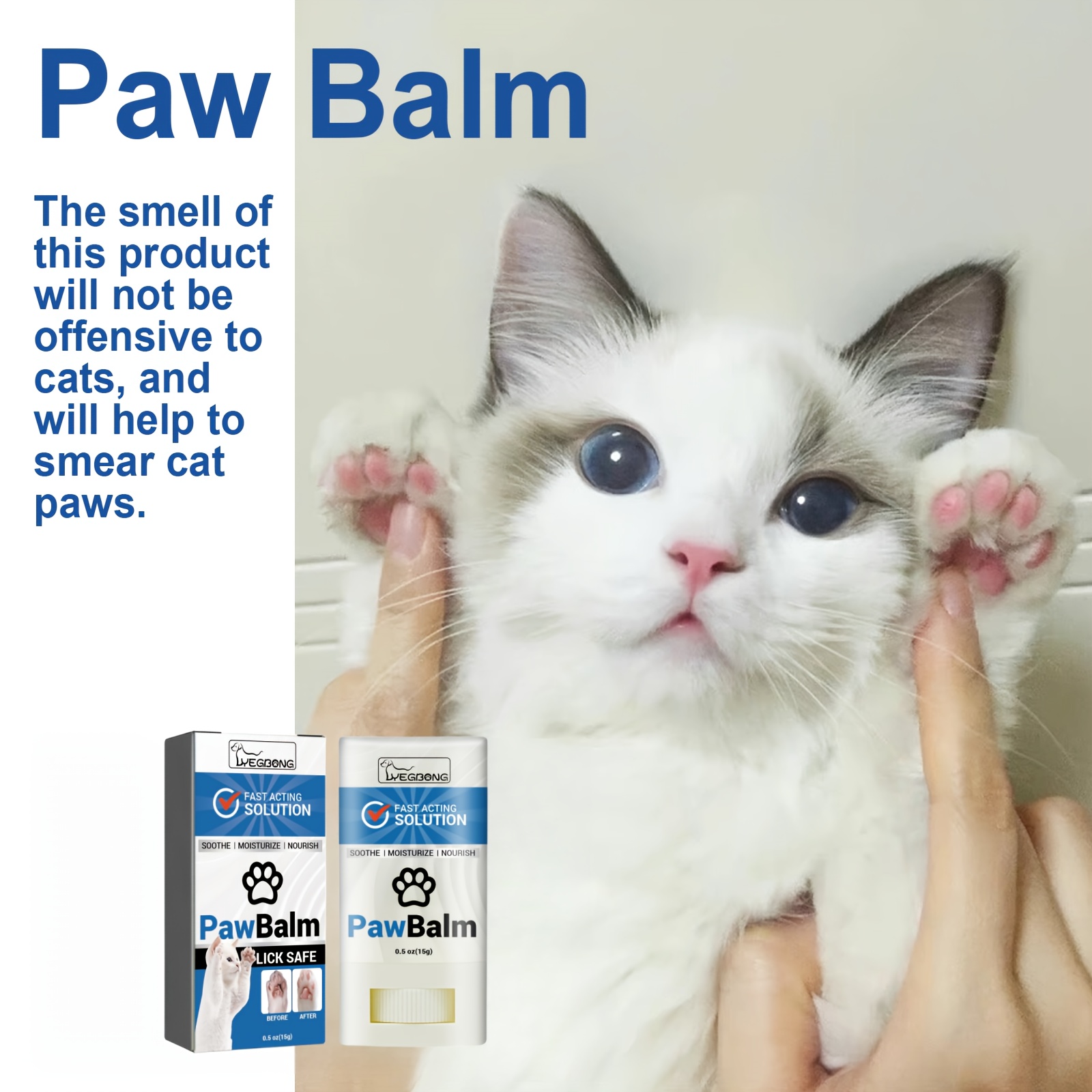 Pet Paw Balm Cat Paw Balm Paw Cream Cat Paws Heals Pet Paw - Temu