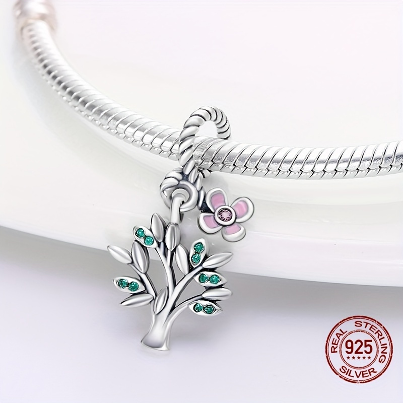 Diy Beads Tree Of Life Charm Bracelet Women's Jewelry Gift - Temu