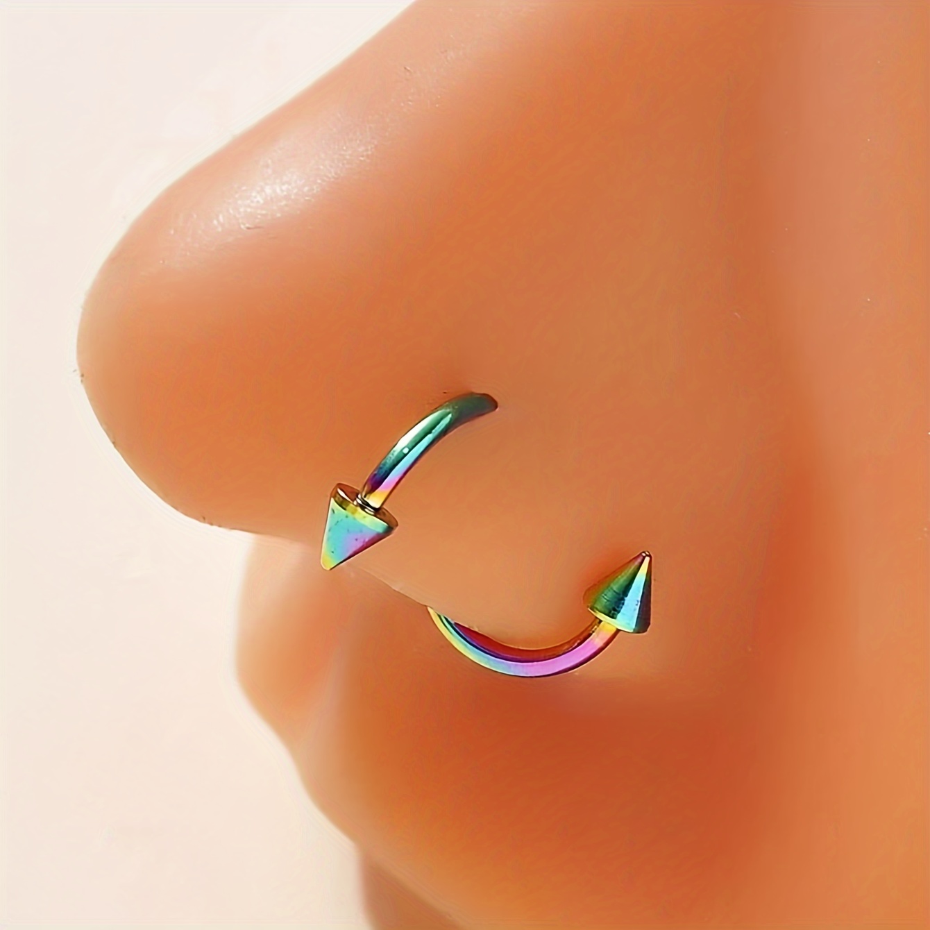 Tip on sale nose pin