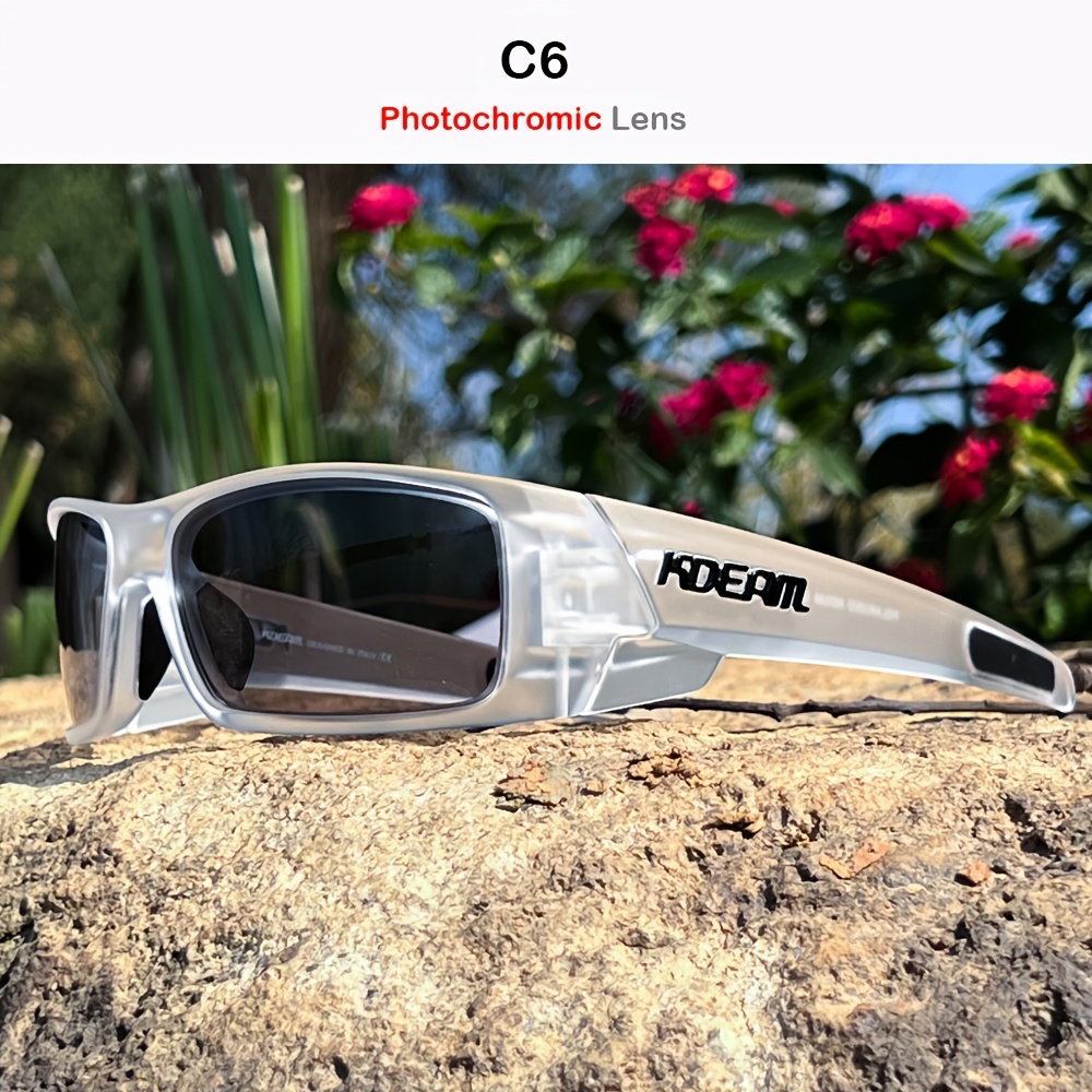 KDEAM Polarized Sports Sunglasses for Men Women Outdoor Driving