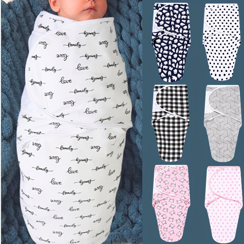 Baby Swaddle Blanket Neutral Swaddle Wrap Baby Easy - Temu