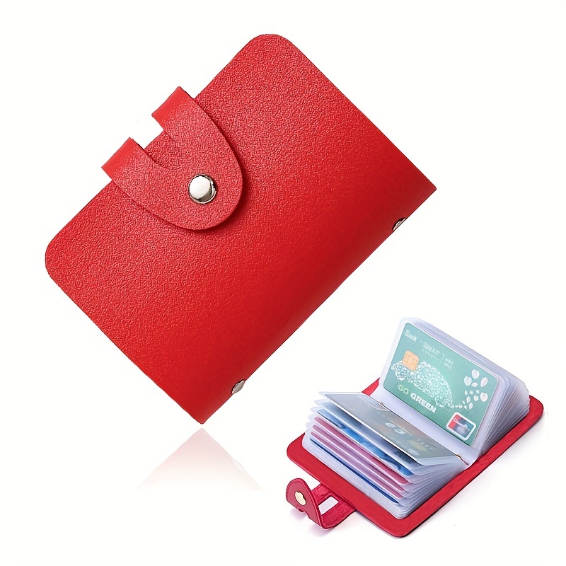 Card Organizer Wallet Leather  Leather Id Credit Card Holder