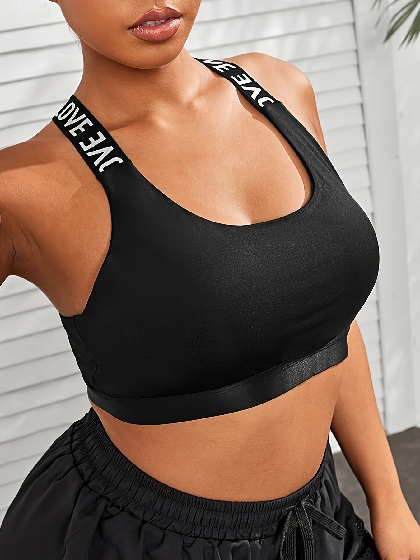 Women Vest Shockproof Running Backless Seamless Bralette Sports Bra Gym  Yoga