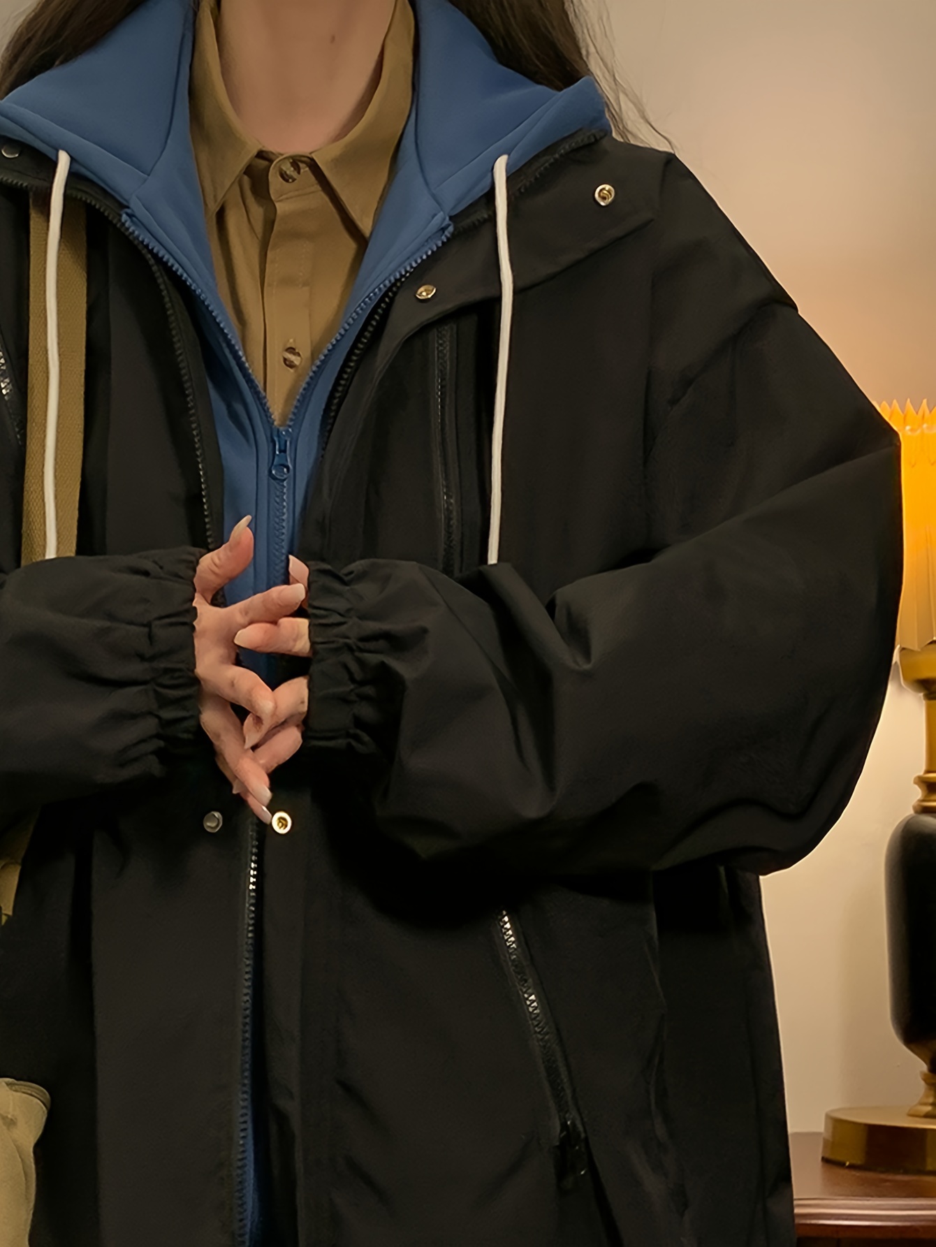 Men's Trendy Two piece Sports Jacket Casual Zipper - Temu Canada