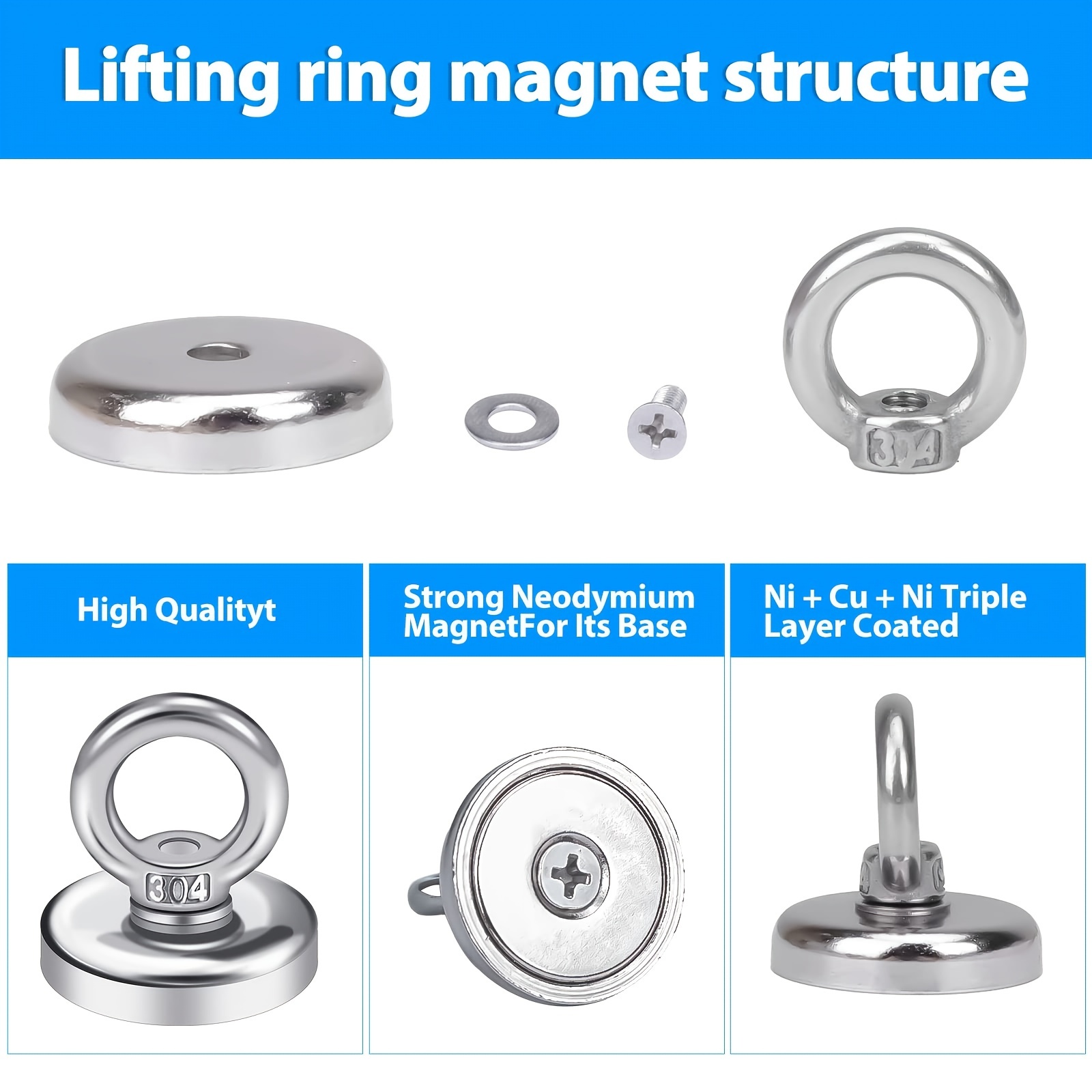 Strong Large Magnet - Temu