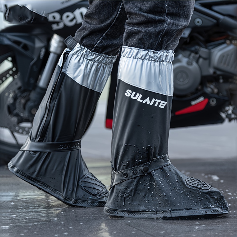 Couvre-chaussures de cyclisme imperméables à la pluie pour hommes