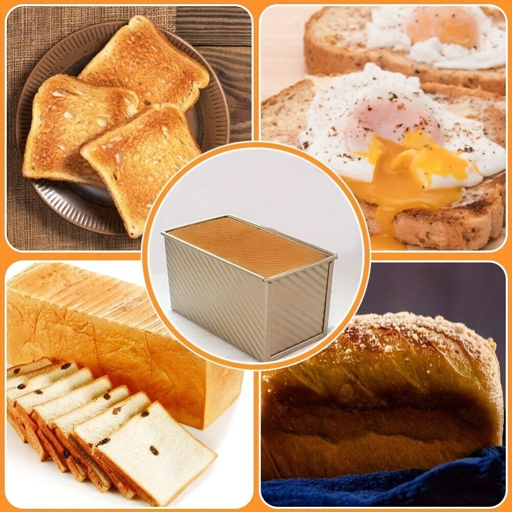 Loaf Pan, Metal Baking Bread Pan, Toast Making Tool, Non-stick Bakeware,  Oven Accessories, Baking Tools, Kitchen Accessories - Temu