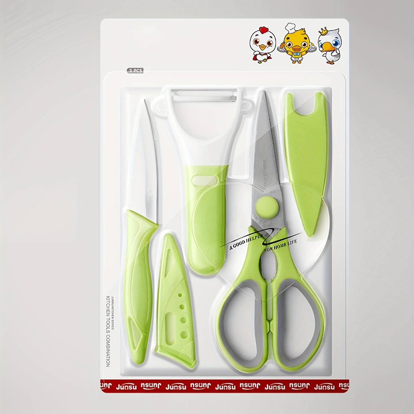 Good-Life Multifunctional Kitchen Tools Stainless Steel Green