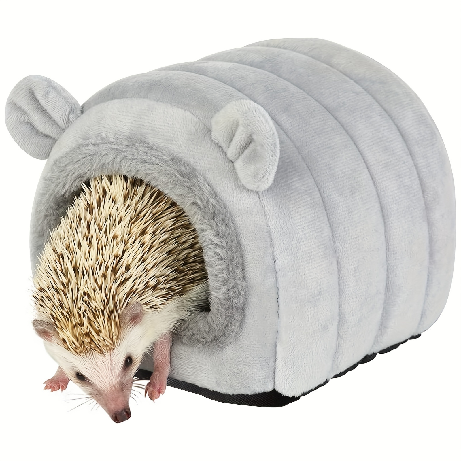 

Hamster Hedgehog Guinea Pig Cave Bed Nest Hideout, Small Animals Cage Supplies Warm House